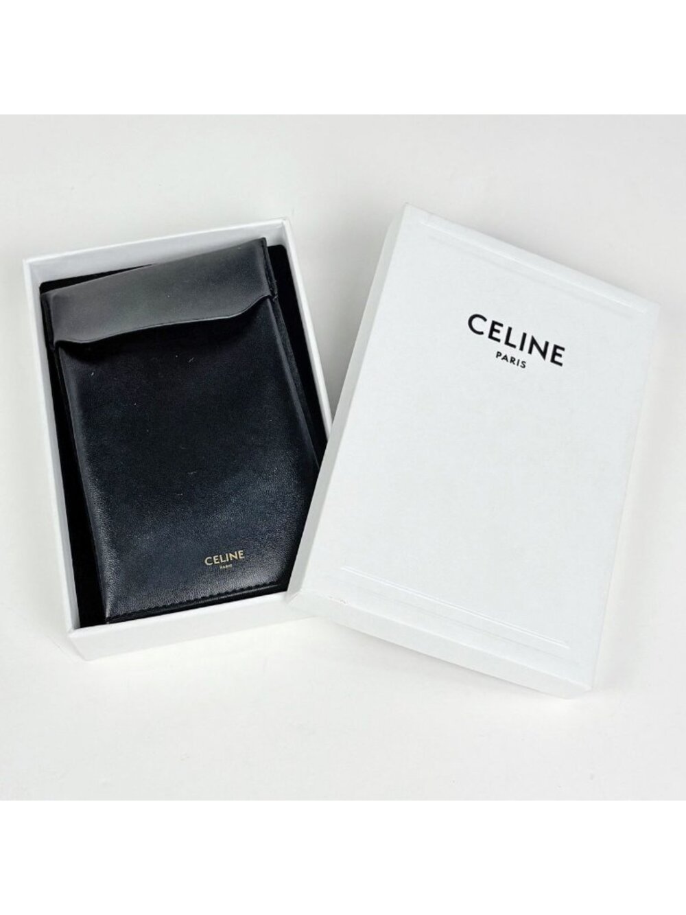 Celine Necklace Triomphe Rhinestone Gold - Picture 6 of 6